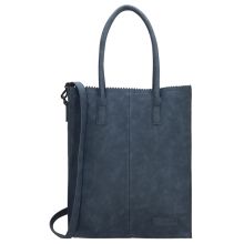 Zebra Natural Bag Kartel Rosa Jeansblauw