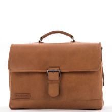 Plevier 724-3 Laptoptas Cognac