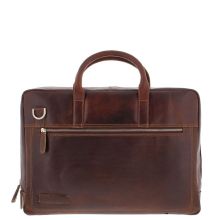 Plevier 36-2 17" Laptoptas 3-vaks Brown