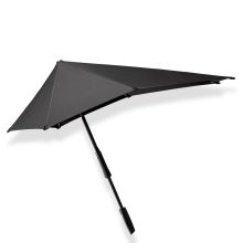 Senz Original Large Stick Paraplu Pure Black