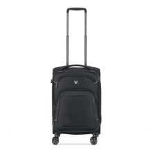 Roncato Gateway 4 Wheel 55/35 Cabin Trolley Expandable Black