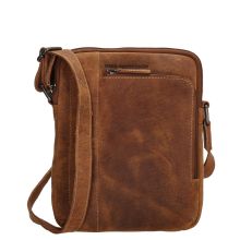 Hide & Stitches Idaho Crossbody Schoudertas Bruin