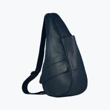 The Healthy Back Bag Leather S Navy Dark Blue