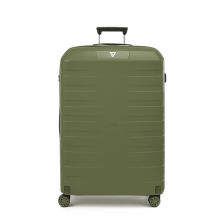 Roncato Box 2.0 Young 4 Wiel Trolley Large 78 Verde Militare Green / Blue