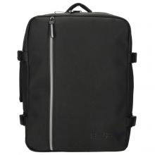 Enrico Benetti Bergen Cabin Rugzak 15" Waterproof Zwart
