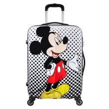 American Tourister Disney Legends Spinner 65 Mickey Mouse Polka Dot