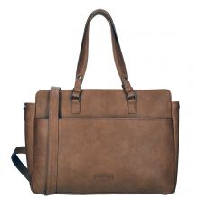 Enrico Benetti Lily Schoudertas Shopper 15" Cognac