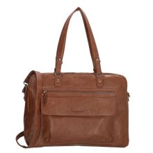 Enrico Benetti Caen Laptop Business Tas 17" Cognac