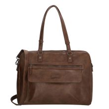Enrico Benetti Caen Laptop Business Tas 17" Bruin