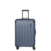 Travelite Dynamiic 4 Wiel Trolley M Expandable Denim