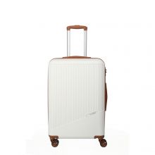 Travelite Bali 4 Wiel Trolley M 67 cm White / Cognac