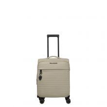 Travelite Barbara Stepp 4W Trolley S Expandable Champagne