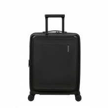 American Tourister Dashpop Spinner 55 Expandable Frontloader True Black