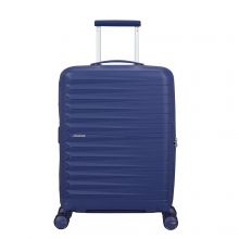 American Tourister Fastforward Spinner 55 Expandable Navy Blue