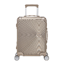 American Tourister Soundbox Aluminium Spinner 55 Expandable Bronze