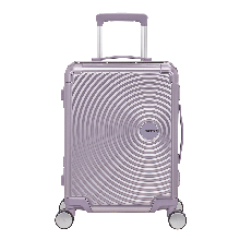 American Tourister Soundbox Aluminium Spinner 55 Expandable Stormy Lilac