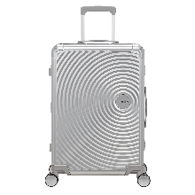 American Tourister Soundbox Aluminium Spinner 68 cm Expandable Silver