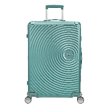 American Tourister Soundbox Aluminium Spinner 77 cm Expandable Dusty Turquoise