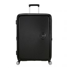 American Tourister Soundbox Spinner 80 Expandable Bass Black