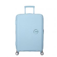 American Tourister Soundbox Spinner 67 Expandable Pastel Blue