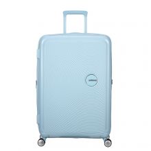 American Tourister Soundbox Spinner 77 Expandable Pastel Blue