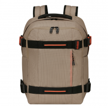 American Tourister Urban Track Laptop Backpack 15,6" Coated Beige/Orange