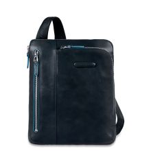 Piquadro Blue Square iPad Air/ iPad 9.7" Crossbody Bag Night Blue