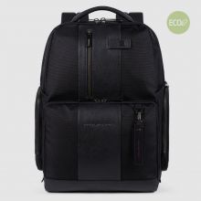 Piquadro Brief 2 Fast-check Laptop Backpack 15.6" Black