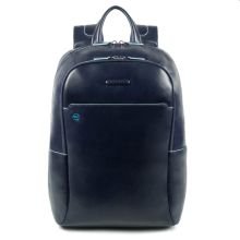 Piquadro Blue Square Big Size Computer 15.6" Backpack With iPad Pro 9.7" / iPad 11" Night Blue