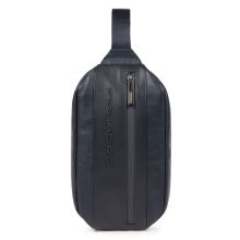 Piquadro Urban Mono Sling Bag With CONNEQU Blue