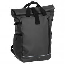 Daniel Ray Central Rolltop Laptoprugtas XL Waterproof Antraciet