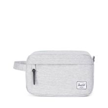 Herschel Chapter Toilettas Light Grey Crosshatch