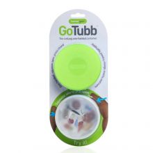 Human Gear GoTubb 2-Pack Large Opbergdoosjes Clear/Green