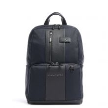 Piquadro Brief 2 Laptop Backpack Dark Blue