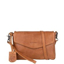Burkely Just Jackie Crossover Clutch M Cognac