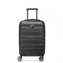 Delsey Air Armour 4 Wheel Cabin Trolley 55/35 Expandable Black 