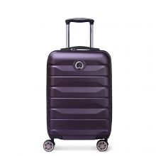 Delsey Air Armour 4 Wheel Cabin Trolley 55/35 Expandable Dark Purple
