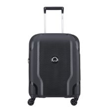 Delsey Clavel 4 Wheel Slim Handbagage Trolley 55 cm Black