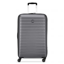 Delsey Segur 2.0 4 Wheel Large Trolley 76 cm Expandable Grey