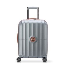 Delsey St Tropez 4 Double Wheels Slim Cabin Trolley 55 cm Silver