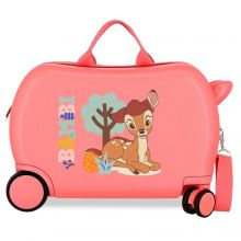 Bami Rolling Suitcase 4 Wheels 45 cm Coral
