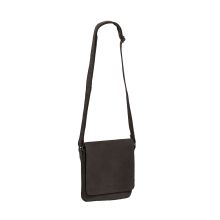 Daniel Ray Vacaville Crossbody Schoudertas Dark Brown