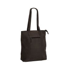 Daniel Ray Burbank Shopper Schoudertas Dark Brown