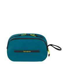 Samsonite Ecodiver Toilet Kit Petrol Blue/Lime