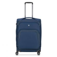 Roncato Gateway 4 Wheel Trolley 66 Expandable Blue