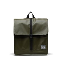 Herschel City Rugzak Mid-Volume Scarab/ Black/ Saddle