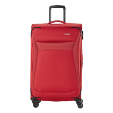 Travelite Chios 4 Wheel Trolley L 78 cm Red