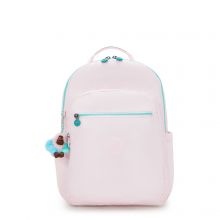 Kipling Seoul College Rugzak Sea Pink Met