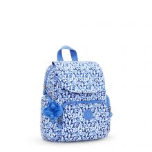 Kipling City Zip Mini Backpack Crazy Leaves