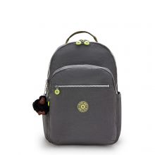 Kipling Seoul Lap 15" Rugzak Back To Grey